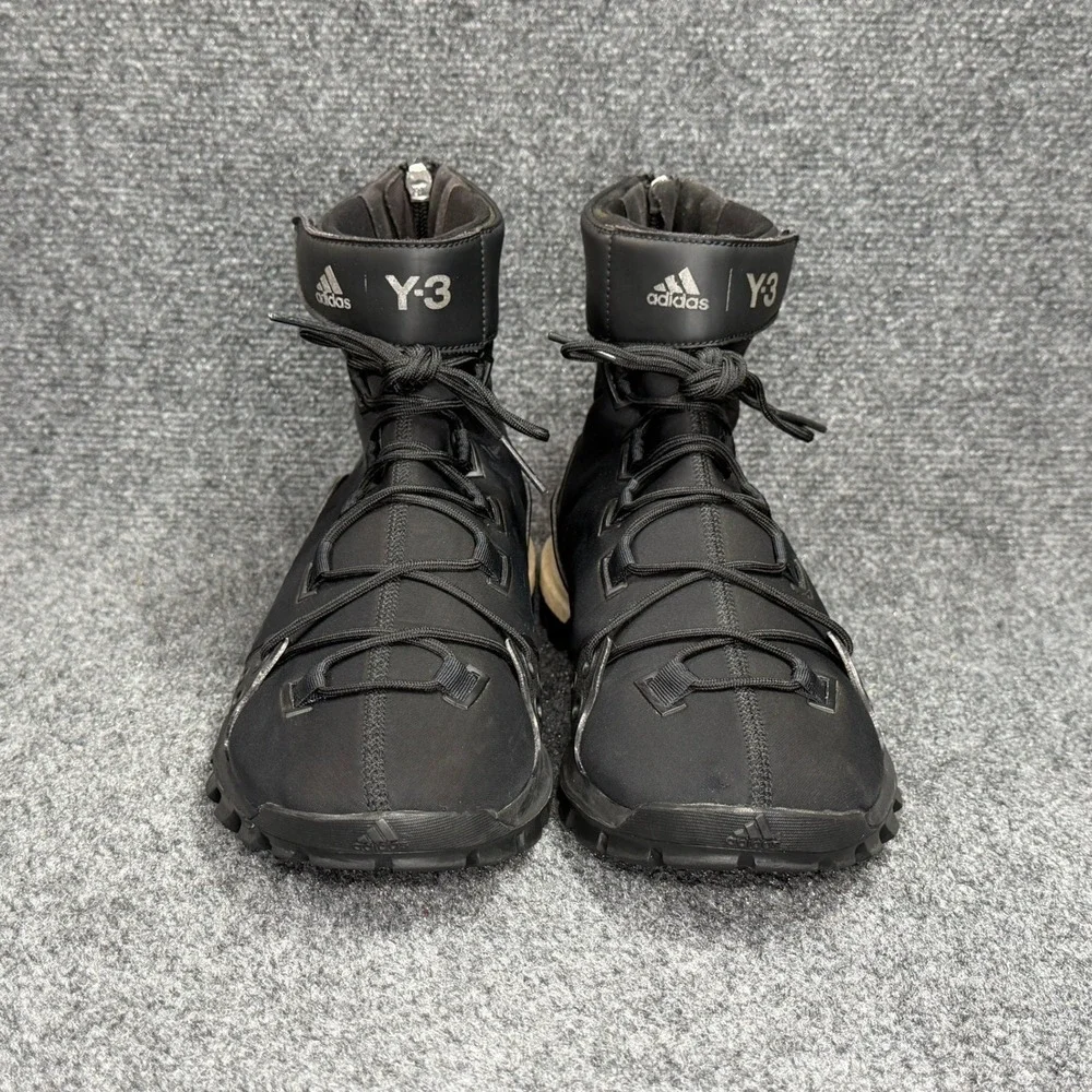 Adidas Y-3 Yohji Yamamoto Sport Trail X Boots Men's 11 Black Athletic Hiking Run